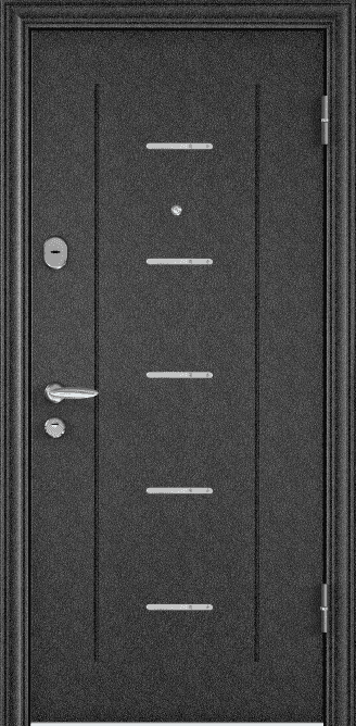 Входная дверь SUPER OMEGA 08 (Черный шелк / Венге)