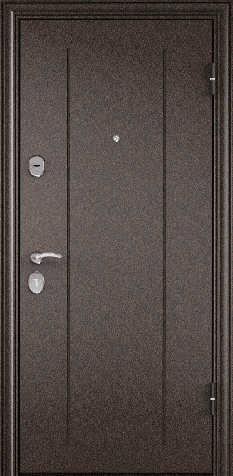 Входная дверь DELTA-112 (Медный антик / Белый перламутр)