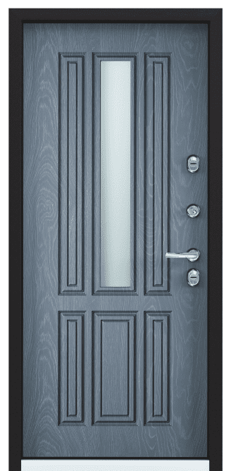 Входная дверь SNEGIR COTTAGE (СИНИЙ ГИАЦИНТ)