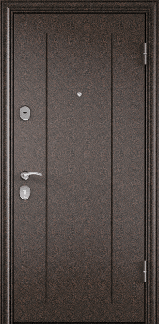 Входная дверь DELTA-100 (Медный антик / Белый перламутр)