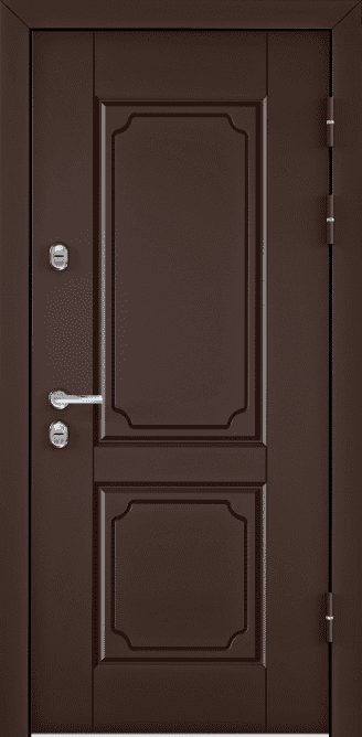 Входная дверь Snegir 45 (Коричневый / Дуб мореный)