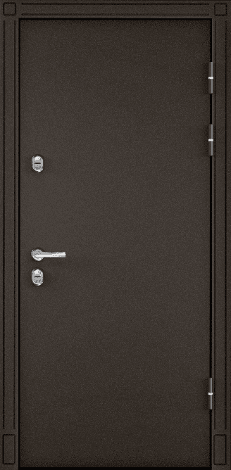 Входная дверь Snegir 45 (Букле коричневый / Дуб мореный)