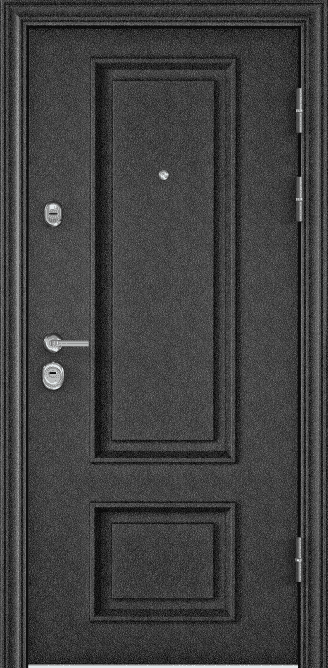 Входная дверь ULTIMATUM (Черный шелк и Дуб медовый)